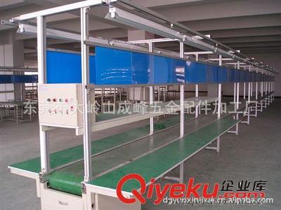 輸送機 輸送設備廠生產電子作業線,皮帶輸送機,性能穩定,牢固結實。圖片|輸送機 輸送設備廠生產電子作業線,皮帶輸送機,性能穩定,牢固結實。產品圖片由東莞市大嶺山成峰五金配件加工廠公司生產提供-